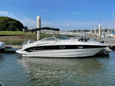 SOLD. 2004 Crownline 250CR, 1 x Mercruiser 350 Magnum (300hp) Petrol: