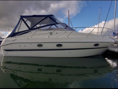 SOLD. 2002 Cranchi Perla 25, 1 x Volvo Penta KAD43p (230hp) Inboard Diesel Engine.