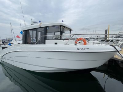 Sold. 2018 Beneteau Barracuda 8 (Tour Fishing Edition). 1 x Suzuki 250hp 4 Stroke Petrol Outboard £59,950 Tax Paid